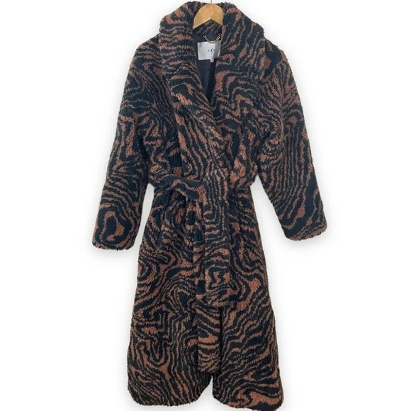 A.L.C Anderson Faux Shearling Coat - Picture 2 of 15